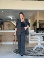 Blazer Risca De Giz Jamine - Imagem 3