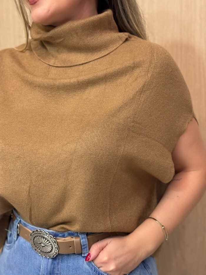 Blusa Modal Gola Alta Yumi - Imagem 3