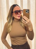 Blusa Peluciada Gola Soft Touch - Imagem 3