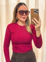 Blusa Peluciada Básica Natural Mood - Imagem 2
