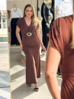 Vestido Detalhe Dourado - Imagem 2